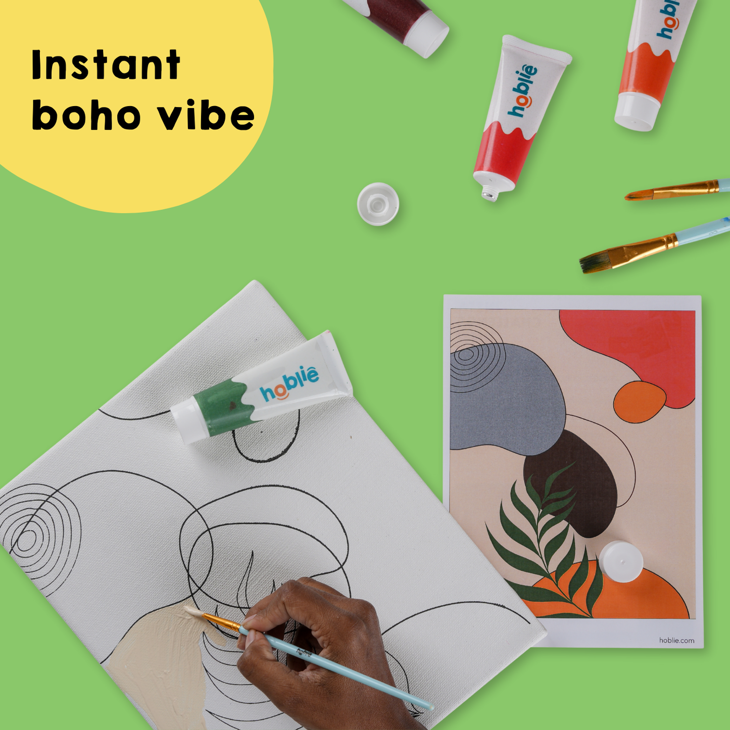 Boho Art | DIY Painting Kit for Adults – hoblie
