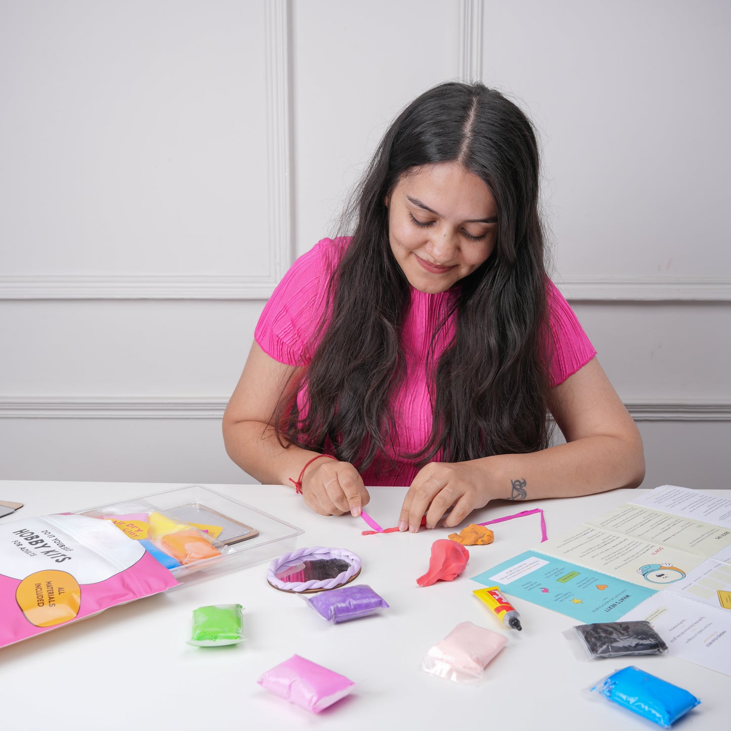 Mini Mood Mirrors | DIY Aesthetic Clay Mirror