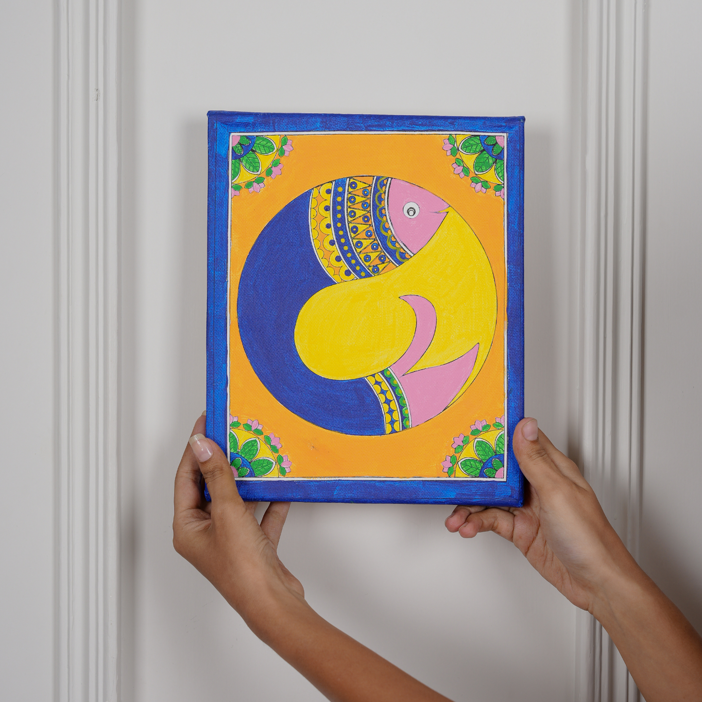 Madhubani art | DIY painting kit for adults – hoblie