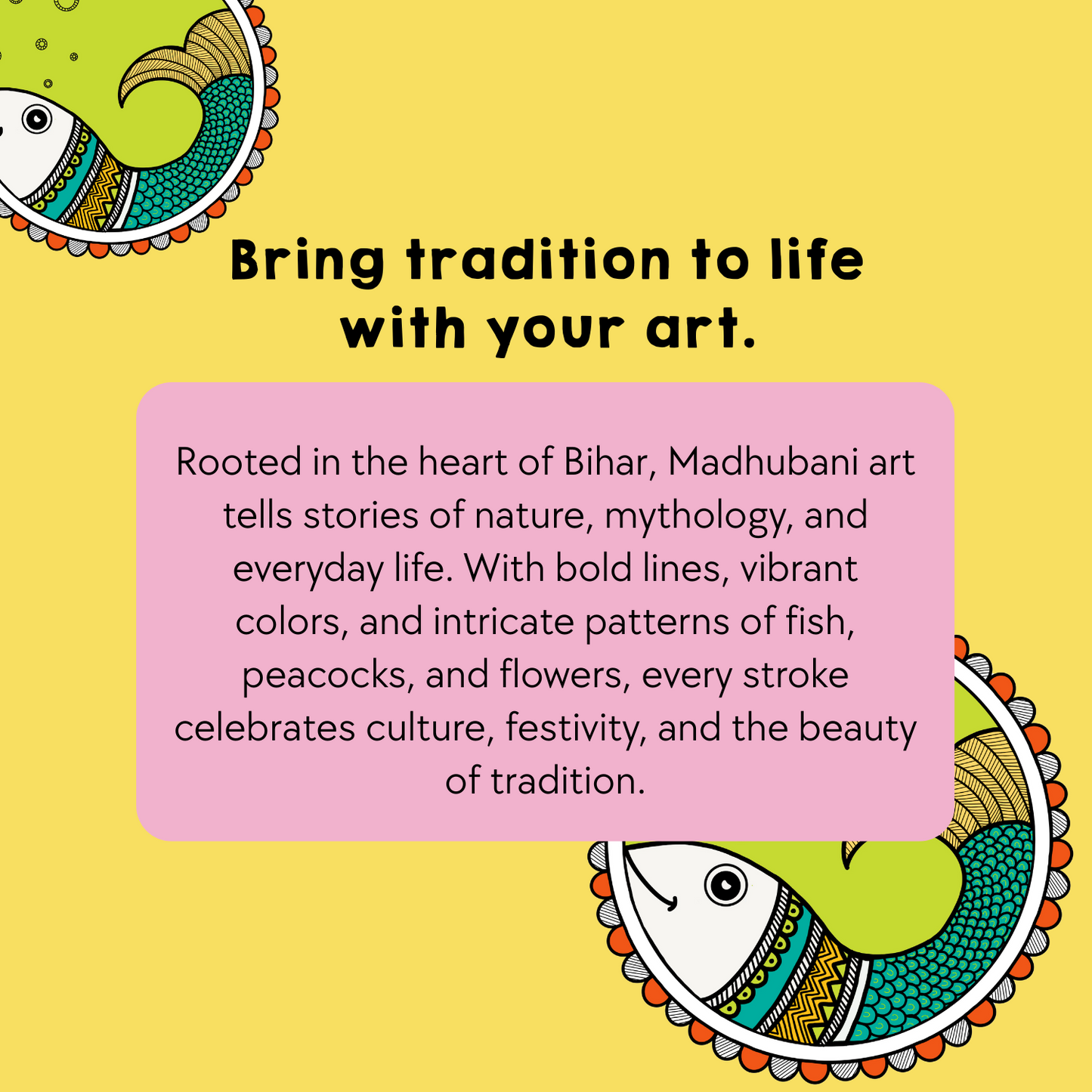 Madhubani art | DIY painting kit for adults – hoblie