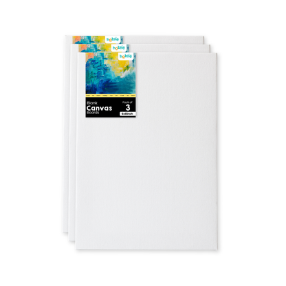 Painting Canvas Board Set | 6x8 Inch (Pack of 3) - hoblie
