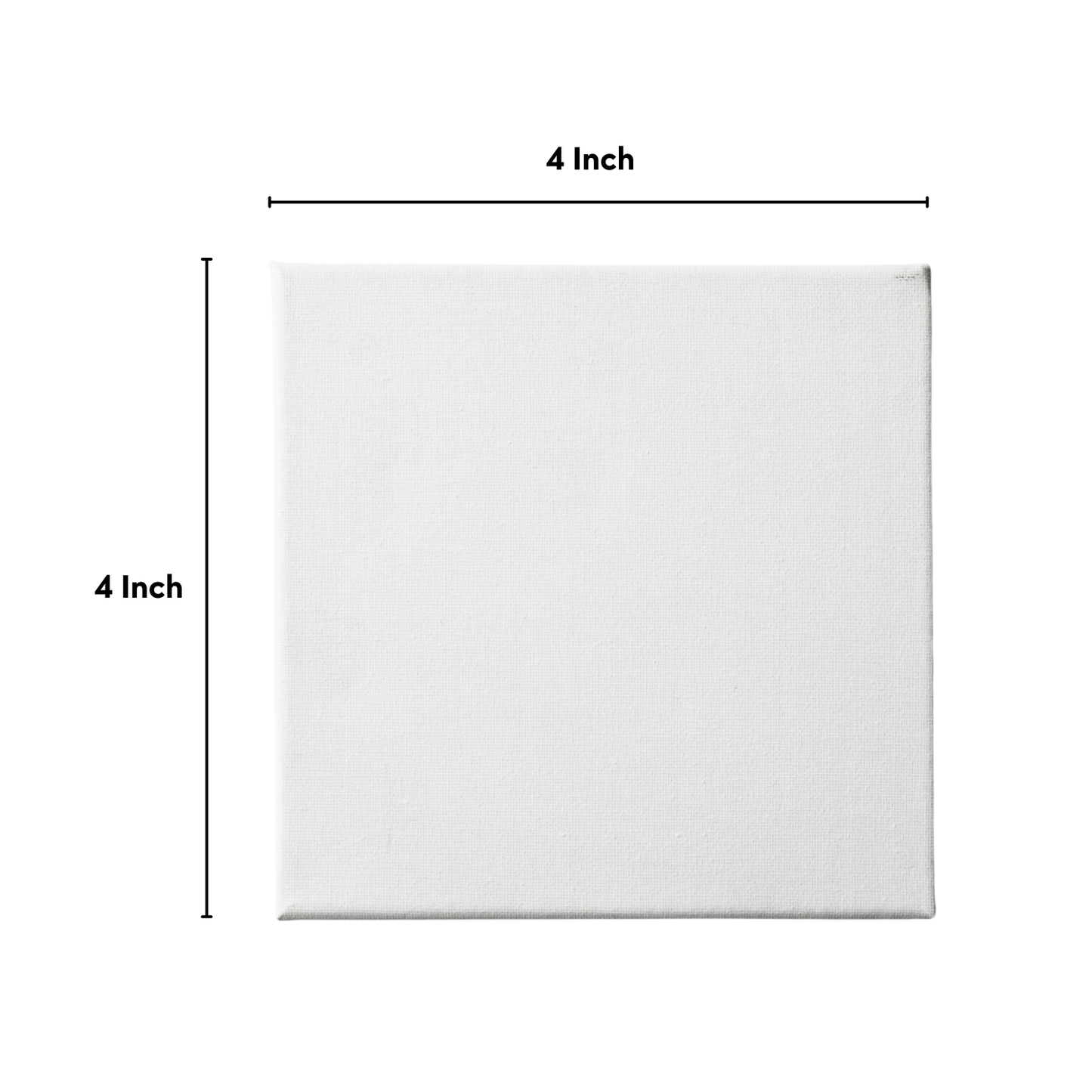 Hoblie Small Canvas Board Set of 6 (4x4 Inch) | Canvas for Painting