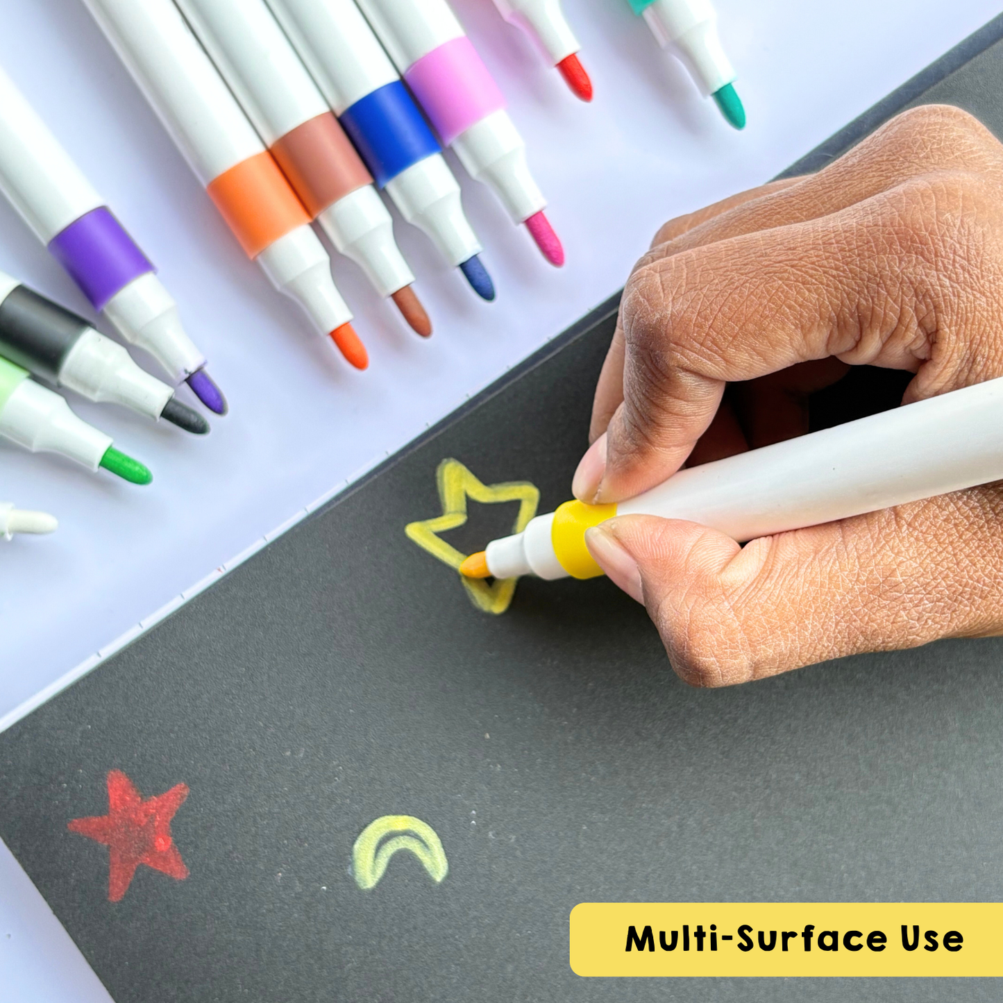 Acrylic Markers Set of 12 - hoblie