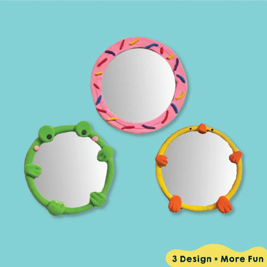 Mini Mood Mirrors | DIY Aesthetic Clay Mirror