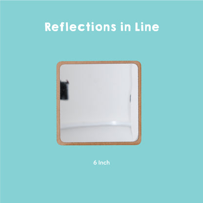 Reflections in Line | DIY Aesthetic Clay Mirror | hoblie
