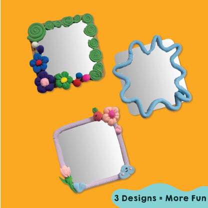 Cute Little Corners | DIY Aesthetic Clay Mirror | hoblie