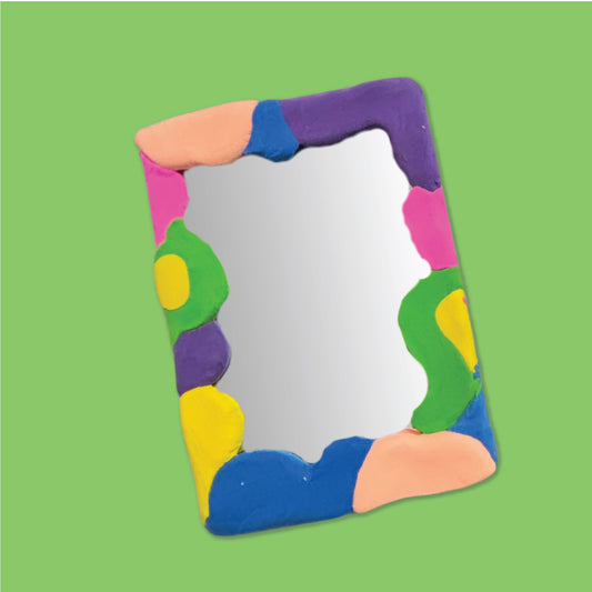 Perfectly Framed You | DIY Aesthetic Clay Mirror | hoblie