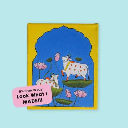 home decor pichwai painting made by own with  